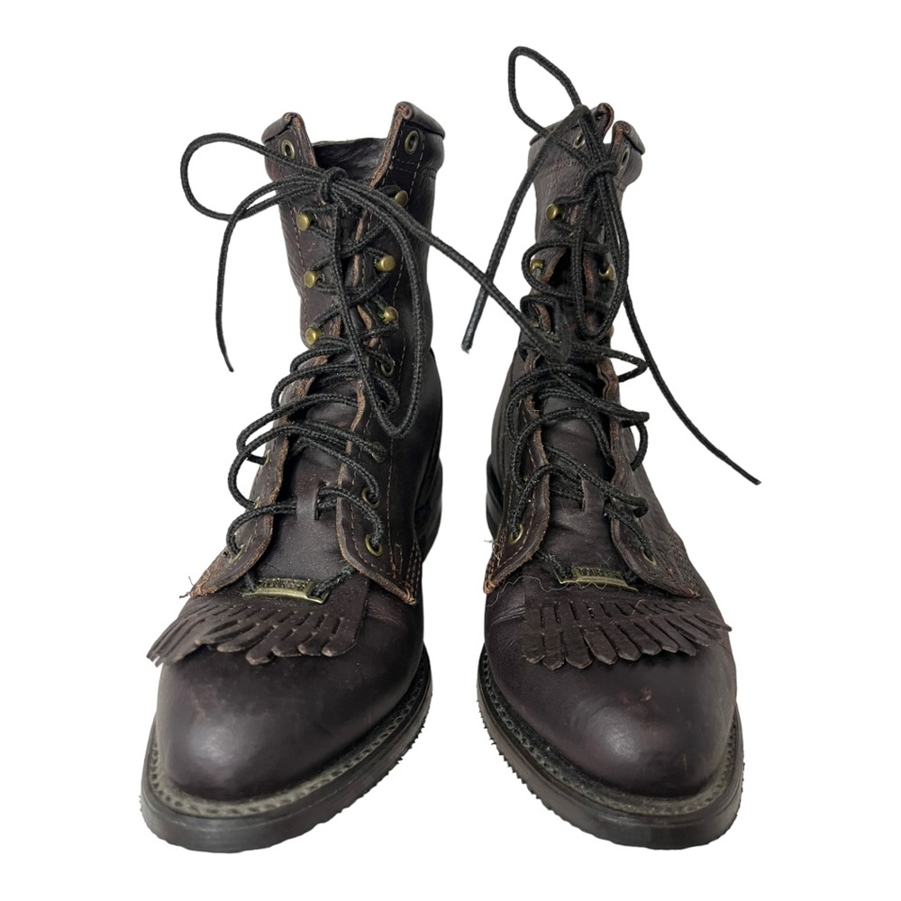 Double H Lacer Leather Boots
